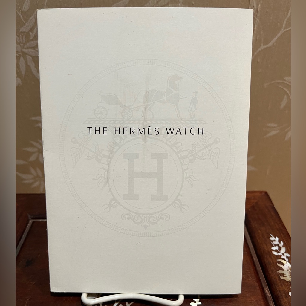 Hermes Vintage Watch Booklet  Switzerland 1999